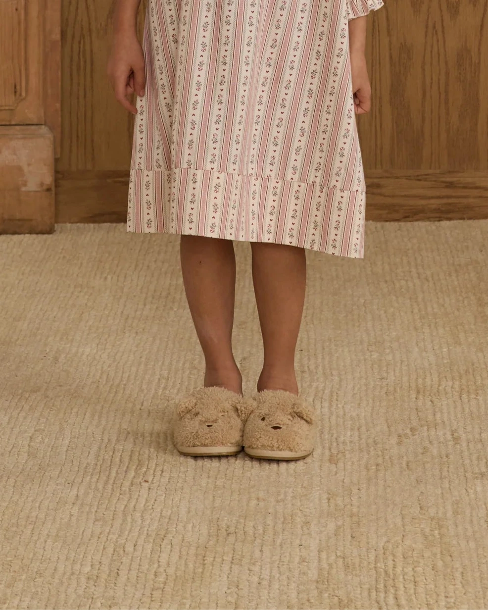 Rylee + Cru - Kid's Teddy Bear Slippers