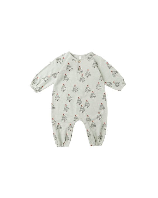 Rylee + Cru - Trees Henley Jumpsuit
