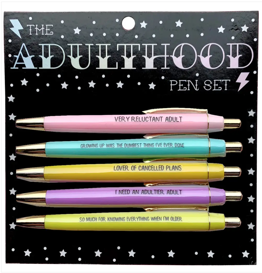 Adulthood Pen Set