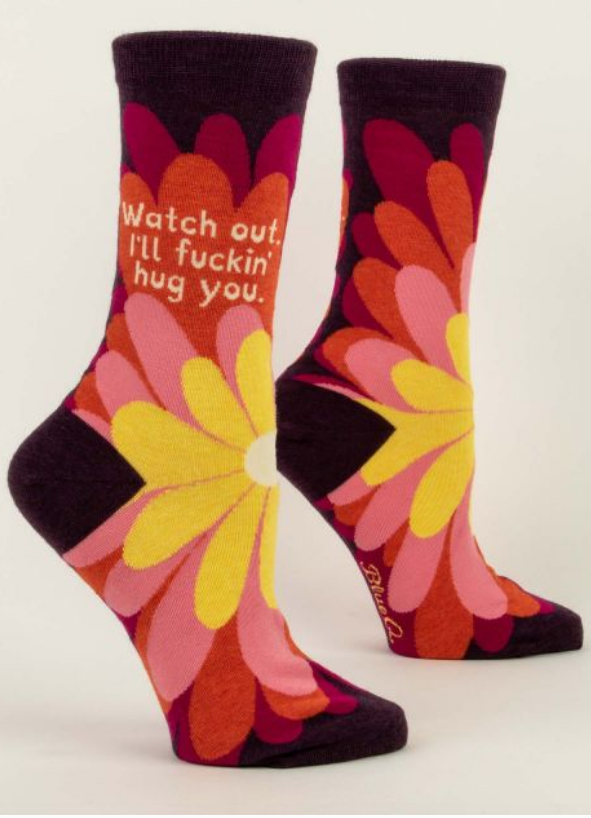 I'll Fucking Hug You Women's Crew Socks