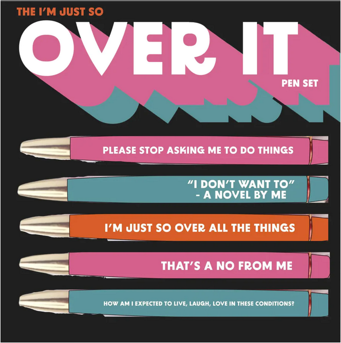 Over It Pen Set