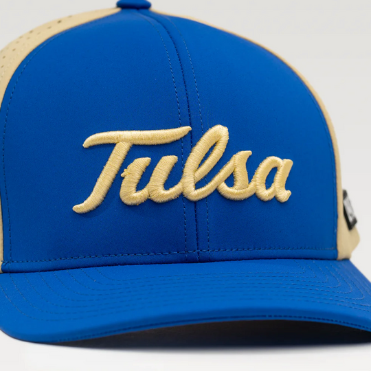 The Okie Brand - Tulsa Royal/Gold Performance Hat