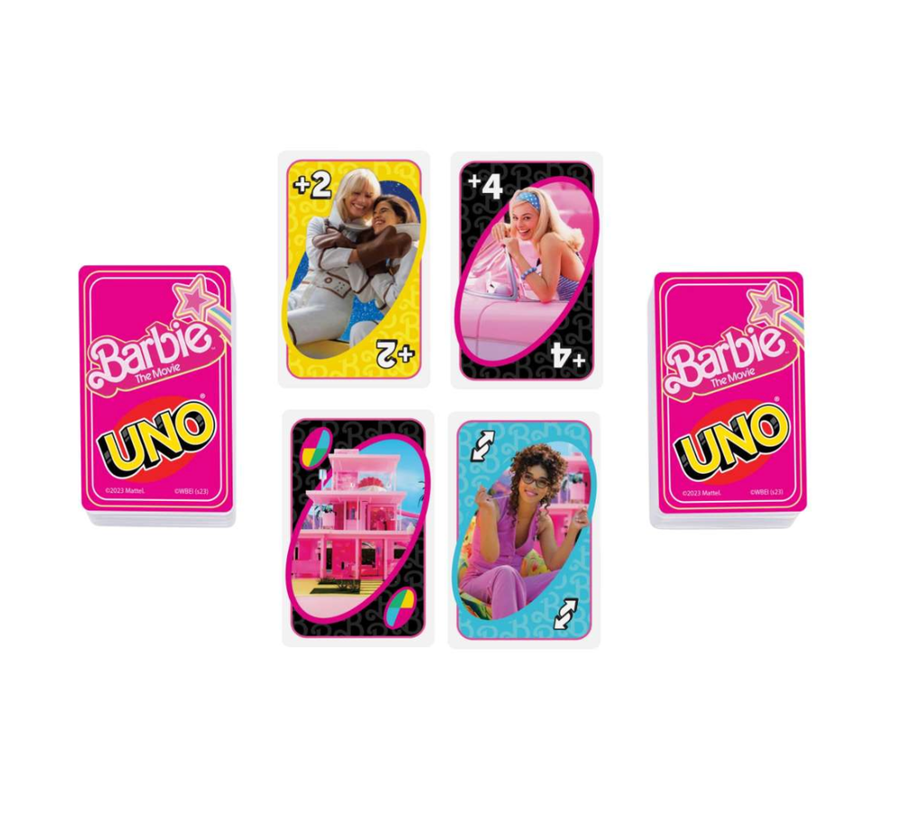 Barbie Movie Uno Card Game Ida Red