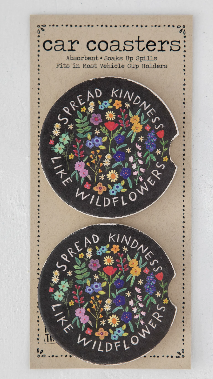 Spread Kindness Car Coasters