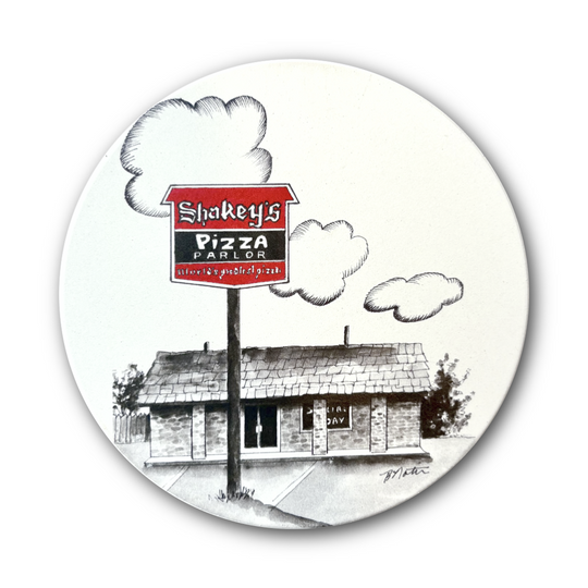 Shakey's Pizza Parlor Coaster
