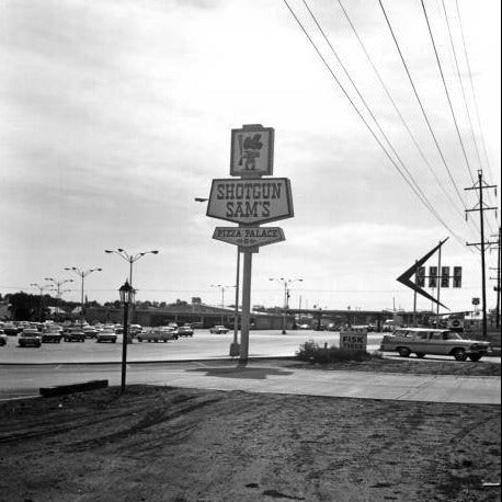 Shotgun Sam's Pizza Palace Coaster