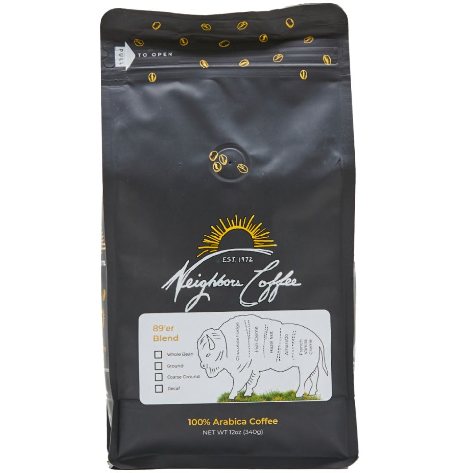 Neighbors Coffee 89'er Blend Whole Bean Coffee