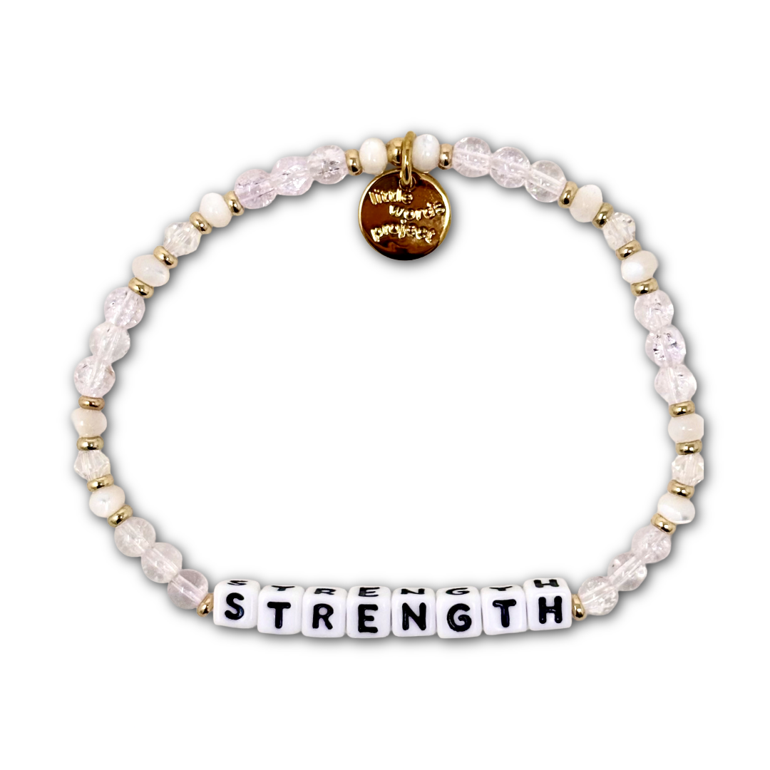 little words project bracelet strength