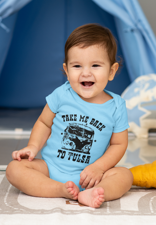 Take Me Back to Tulsa Baby Onesie