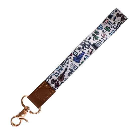 Swiftie Eras Pattern Wristlet