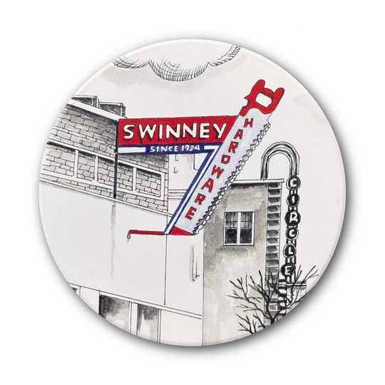 Swinney Hardware Coaster