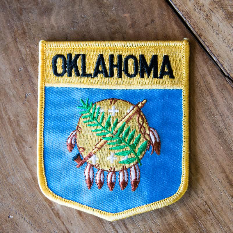 Oklahoma Osage Shield Patch