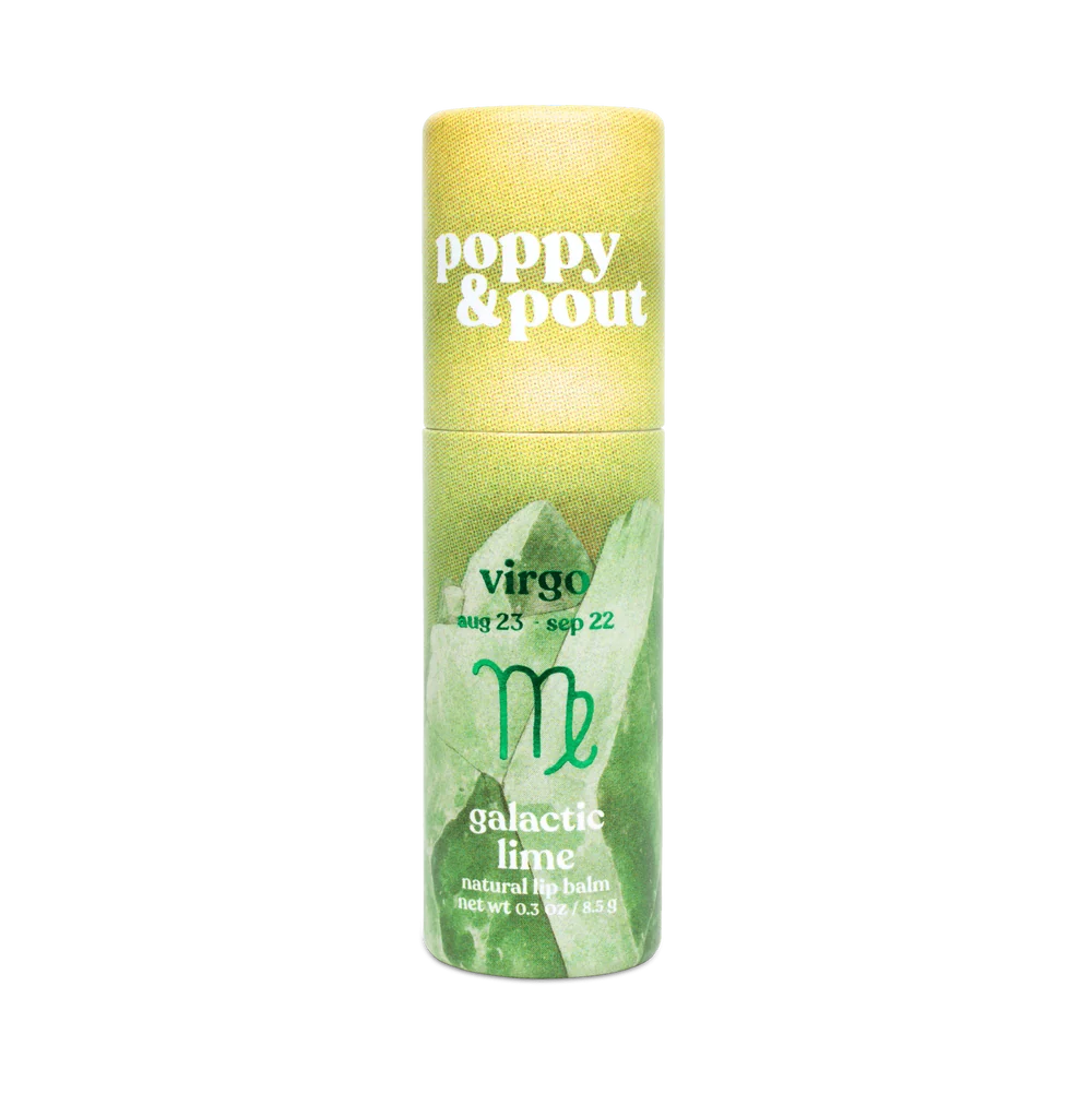 Virgo Zodiac Lip Balm - Galactic Lime