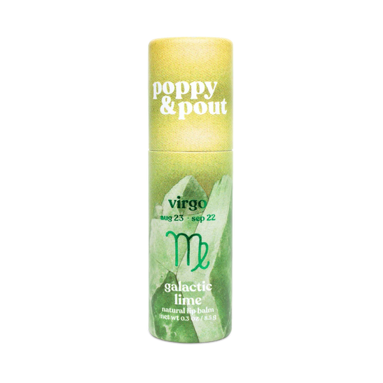 Virgo Zodiac Lip Balm - Galactic Lime