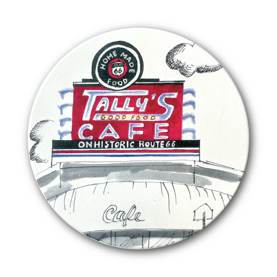 Tally’s Cafe Coaster
