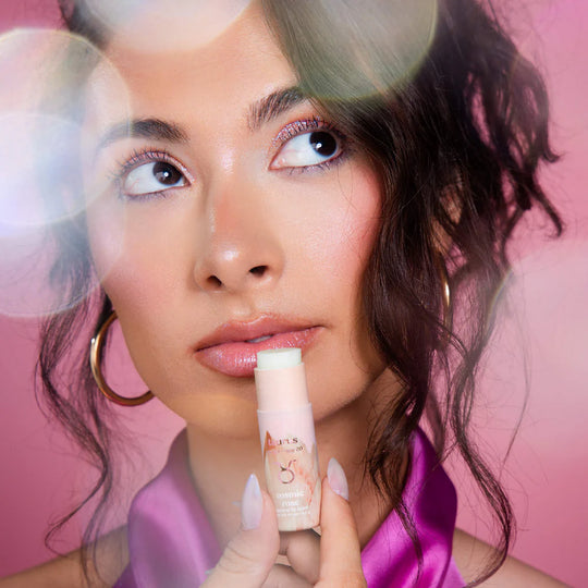 Taurus Zodiac Lip Balm - Cosmic Rose