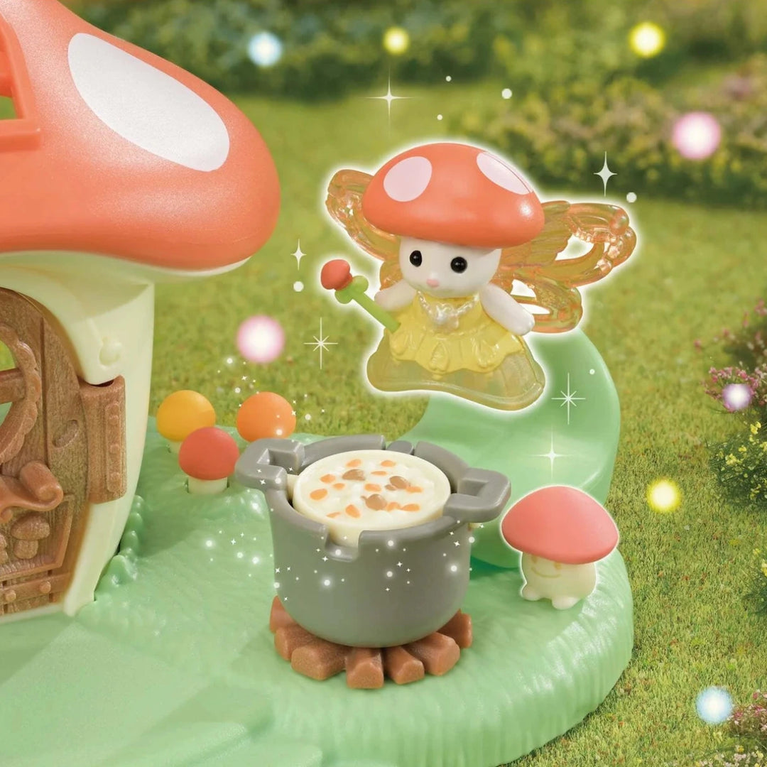 Calico Critters - Fairy Mushroom House