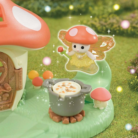 Calico Critters - Fairy Mushroom House