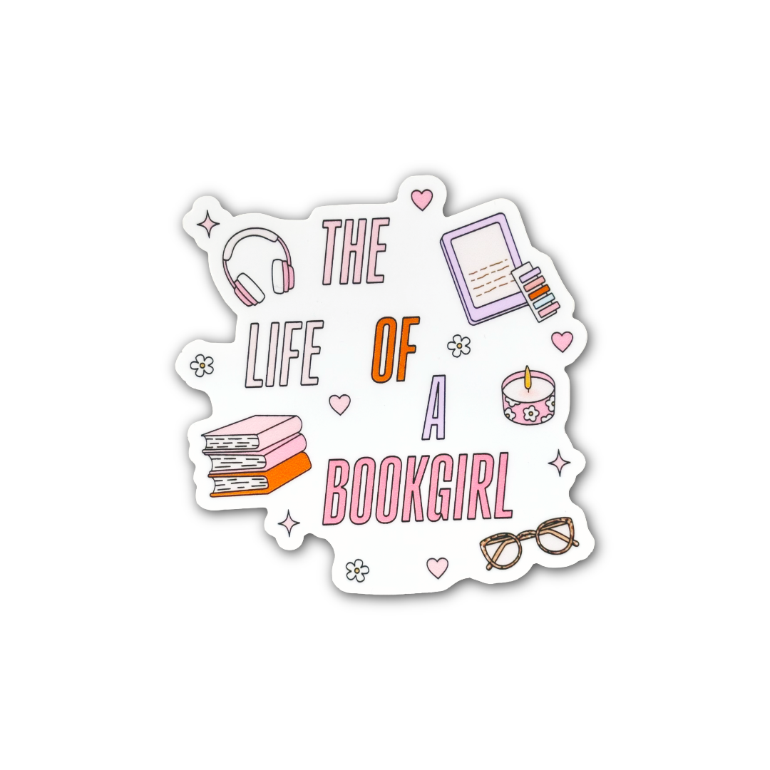 The Life of A Book Girl Sticker