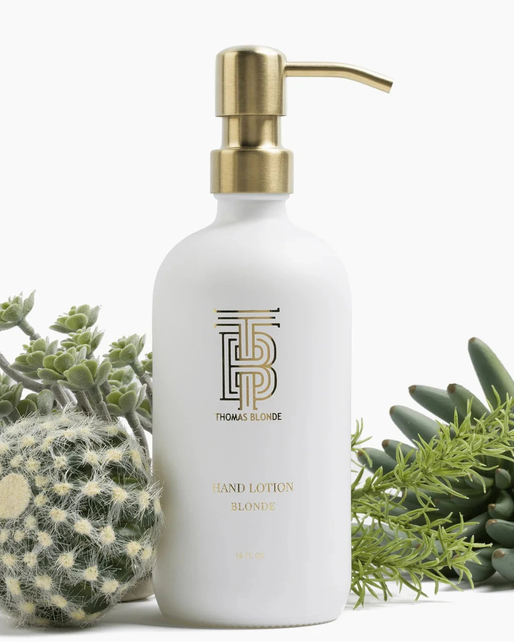 Thomas Blonde - Blonde Hand Lotion Glass Dispenser