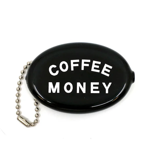 Coffee Money Squeeze Coin Pouch