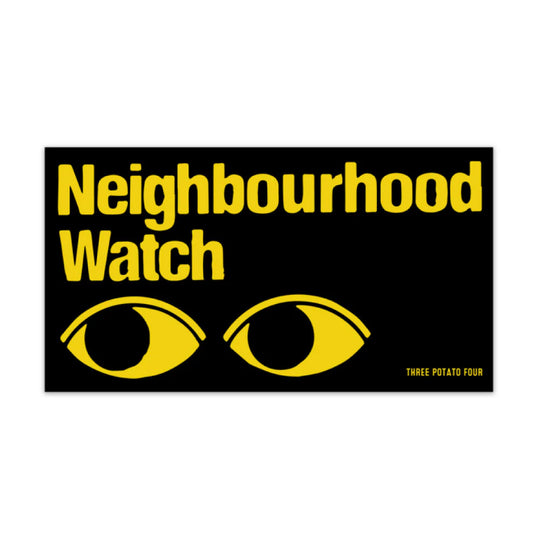 Neighbourhood Watch Bumper Magnet