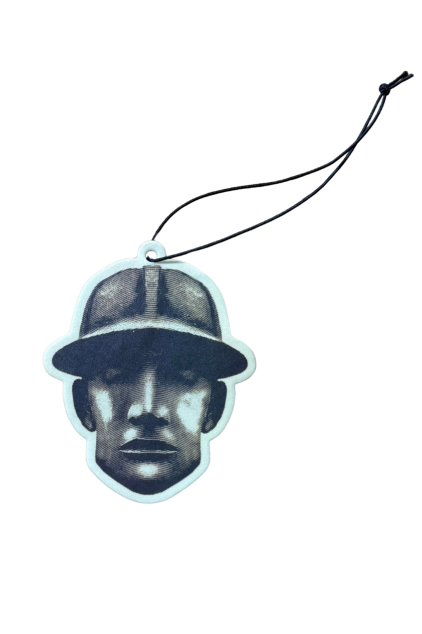 Tulsa Golden Driller novelty car air freshener – scented Oklahoma gift for Route 66 fans
