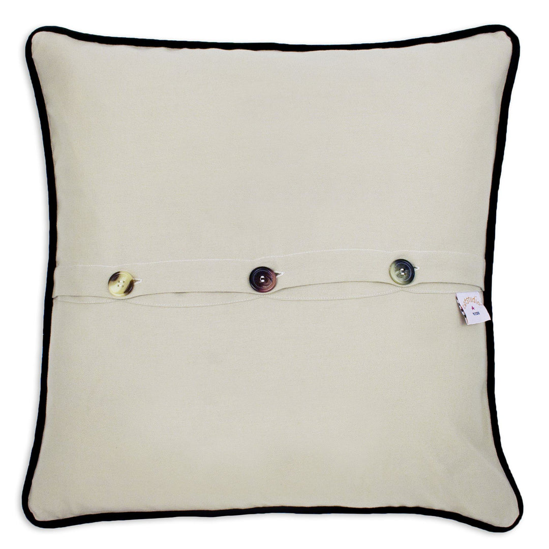Tulsa Hand Embroidered Pillow
