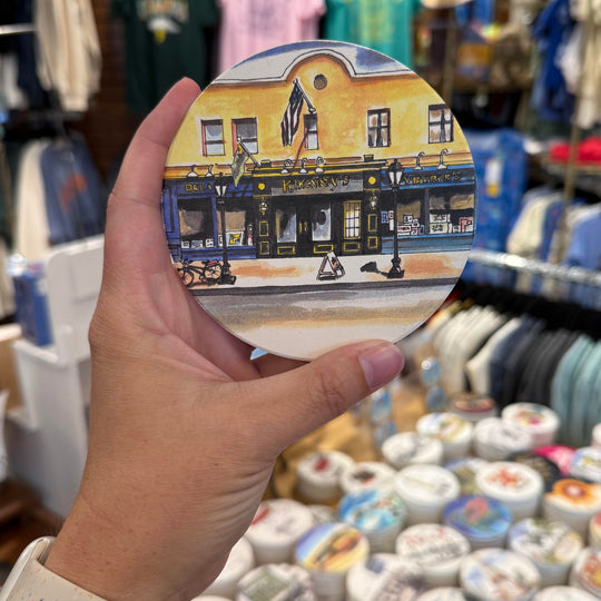 Coaster from Kilkenny’s Irish Pub in Tulsa – perfect gift for Oklahoma pub lovers and Cherry Street fans