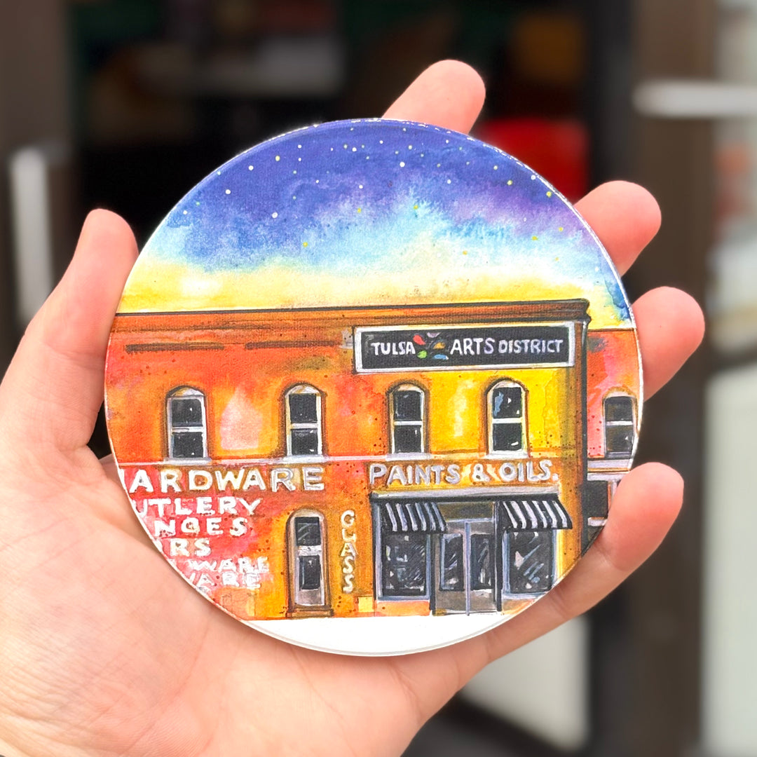 Tulsa Arts District Coaster
