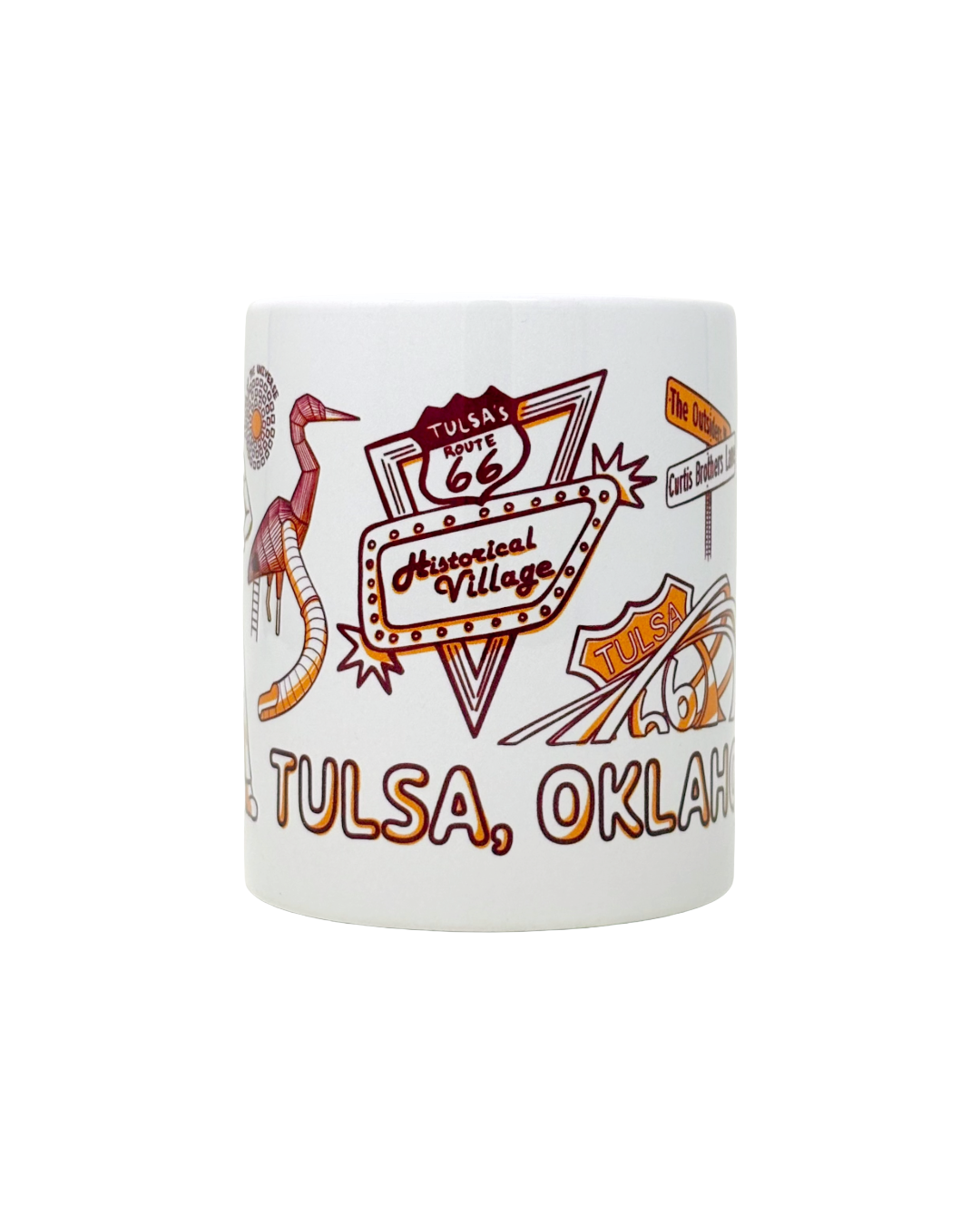 Tulsa Collage Mug