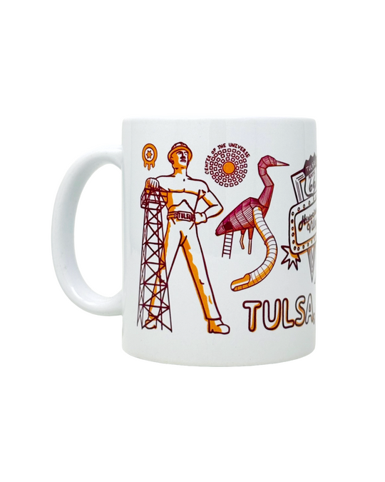 Tulsa Collage Mug
