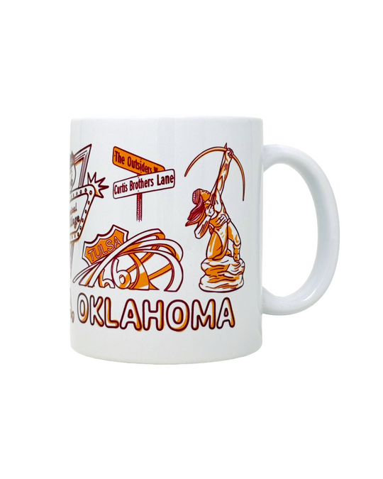 Tulsa Collage Mug