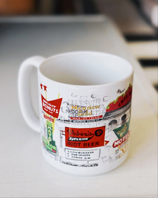 Tulsa In Ink Mug #1