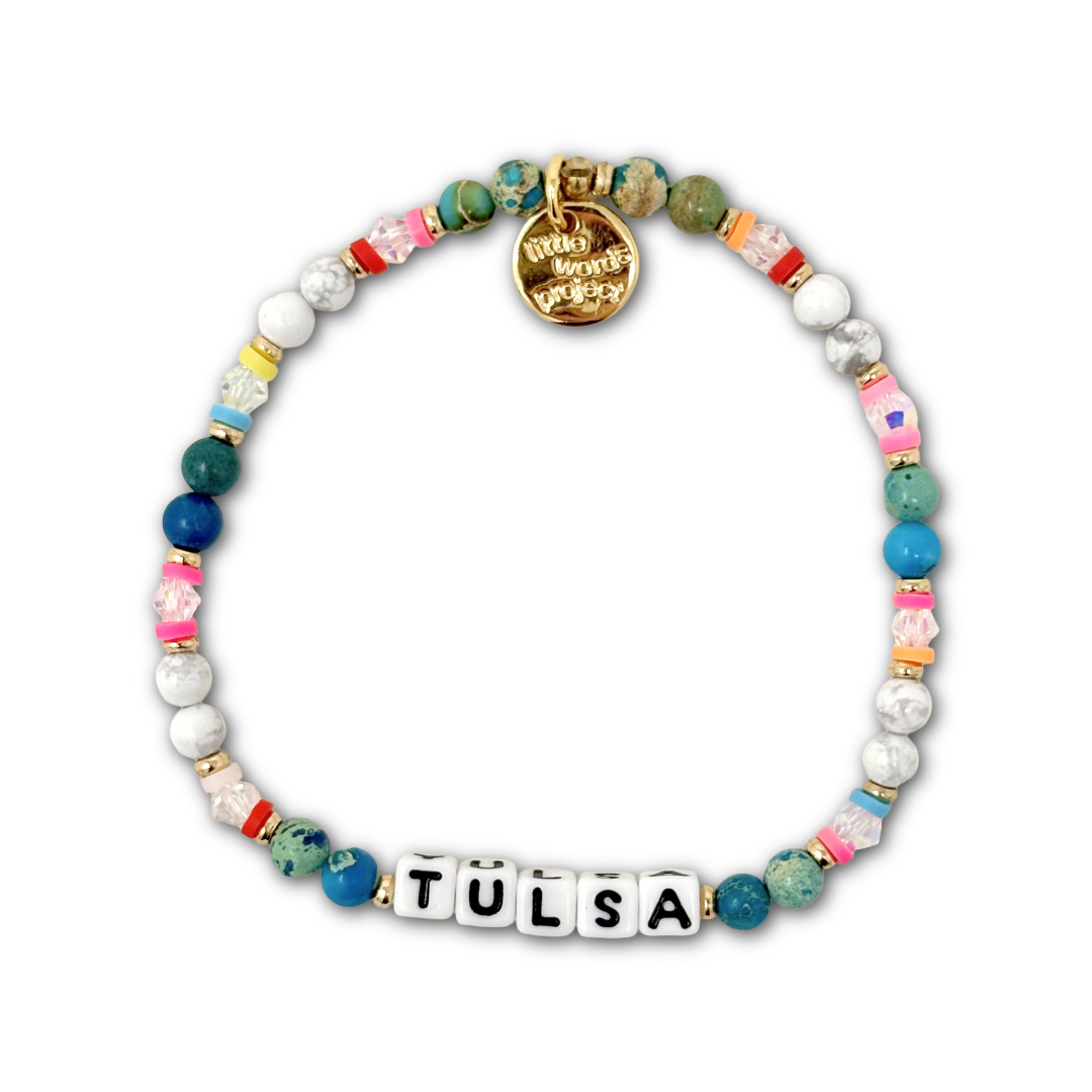 tulsa little words project souvenir bracelet