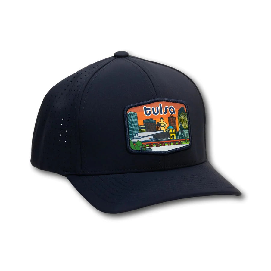 The Okie Brand - Tulsa Navy Performance Hat