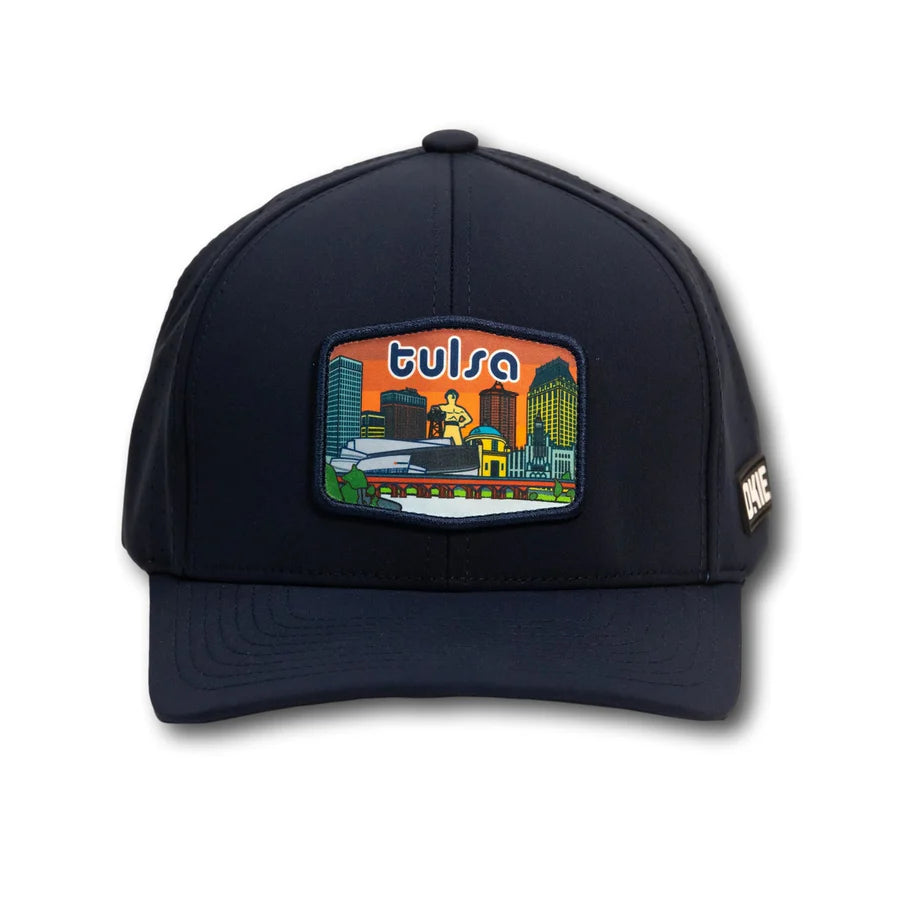 The Okie Brand - Tulsa Navy Performance Hat