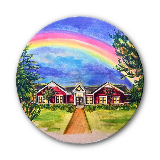 Undercroft Montessori School Coaster