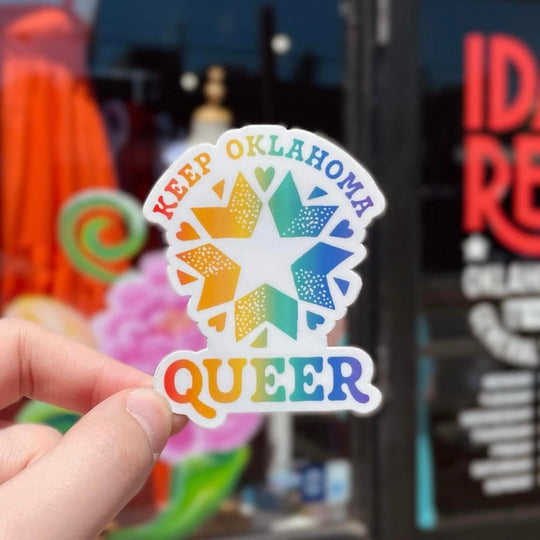 Keep Oklahoma Queer Sticker