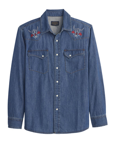 Pendelton - Bison Gambler Denim Shirt
