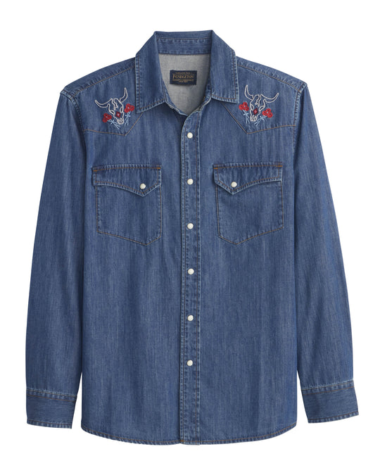 Pendelton - Bison Gambler Denim Shirt
