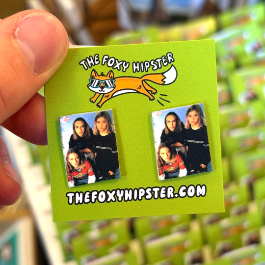 Hanson-Inspired Stud Earrings