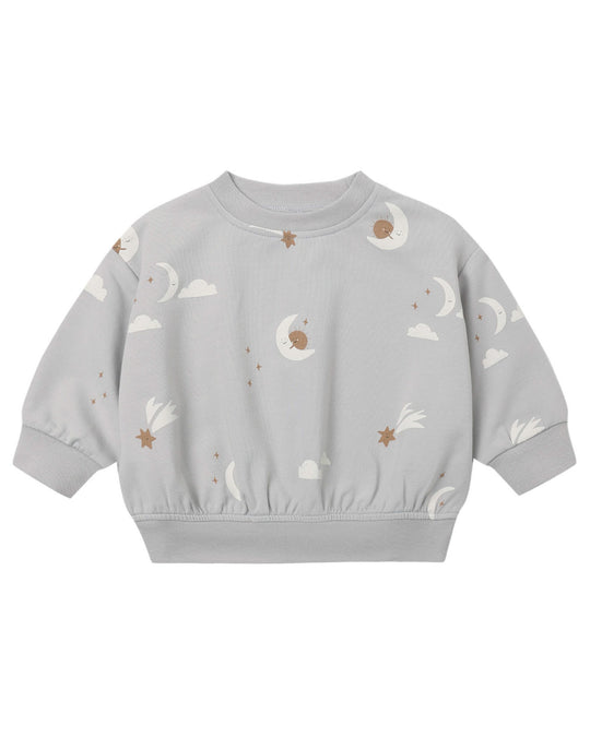 Quincy Mae - Sky Friends Relaxed Sweatshirt