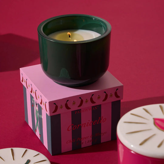 Charmed 8oz Chili Pepper & Mango Candle