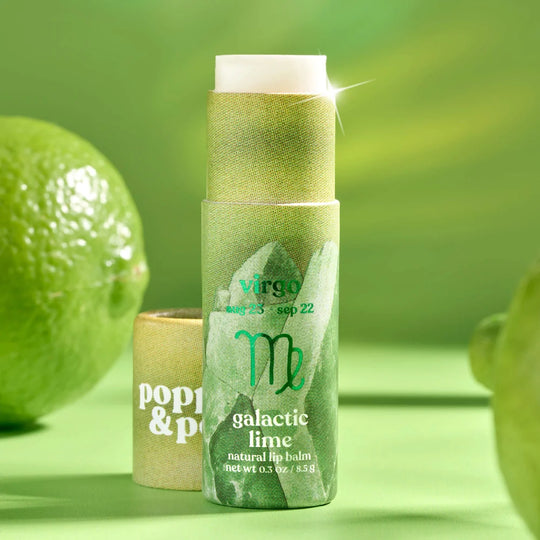 Virgo Zodiac Lip Balm - Galactic Lime