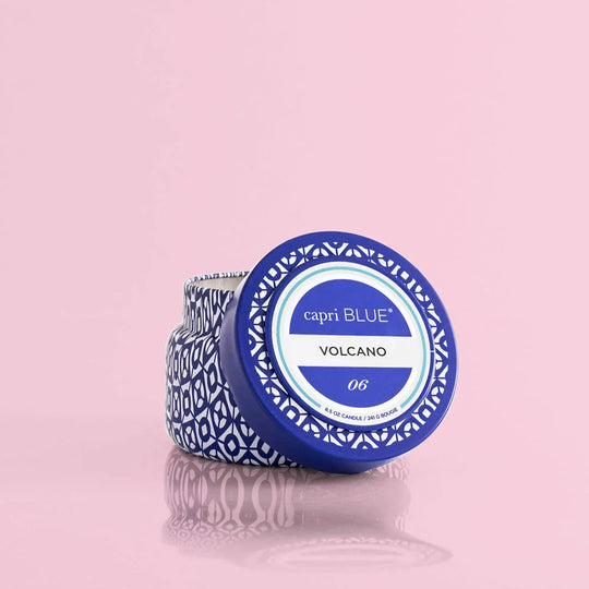 Capri Blue - Travel Tin Volcano Candle 8.5 oz.