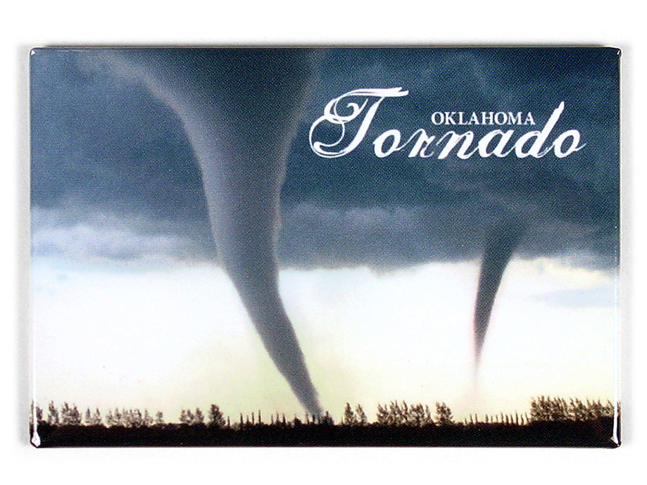 OK Tornado Scene Photo Magnet