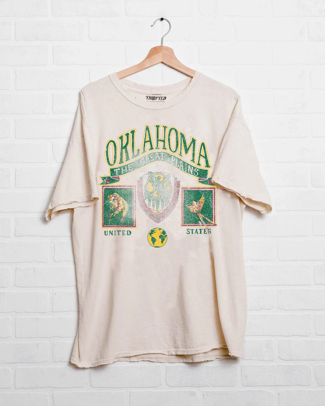Oklahoma Patch Off-White Tshirt