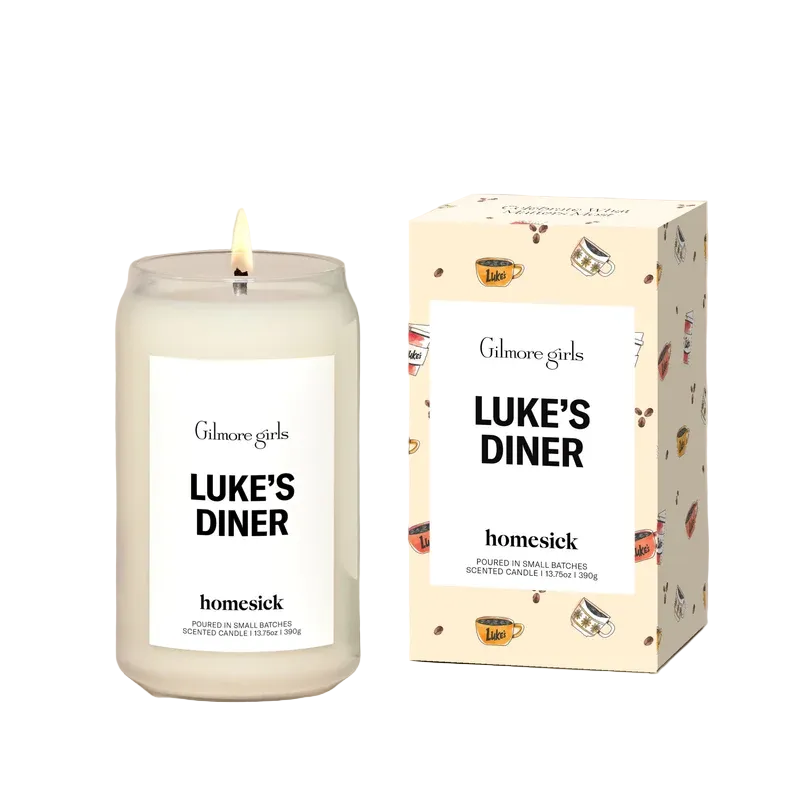 Gilmore Girls Luke's Diner Candle