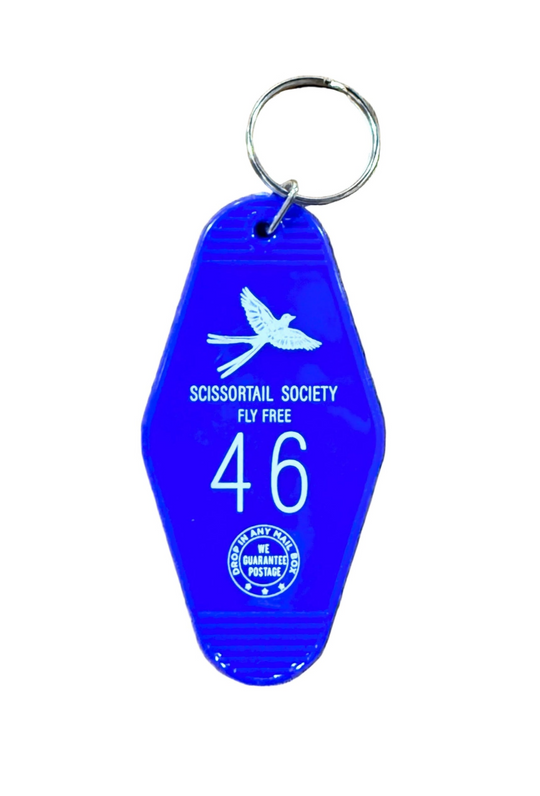 Vintage Oklahoma Motel Key Tags